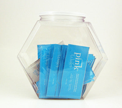 Pink Water-based  Lubricant  .17 Oz. Sample - 50 Pieces   Fishbowl