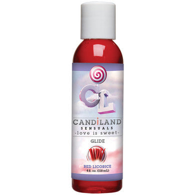 Candiland Sensuals Glide -  Red Licorice - 4 Oz.