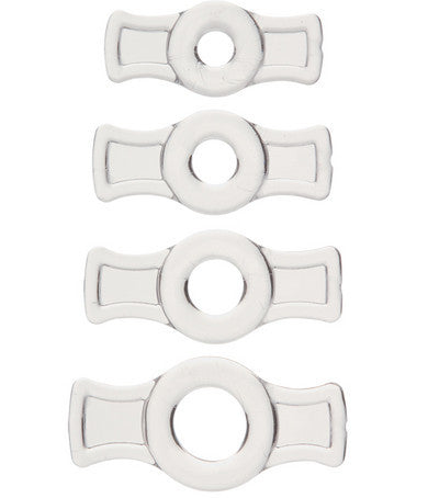 TitanMen Cock Ring Set - Clear