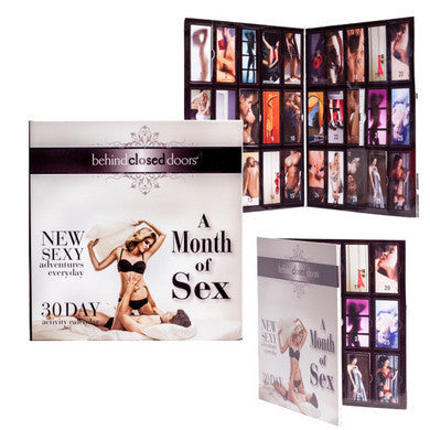 A Month of Sex - 30 Day   Activity Calendar