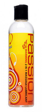 Passion 2-in-1 Massage Oil and  Warming Lube - 8.25 Oz.