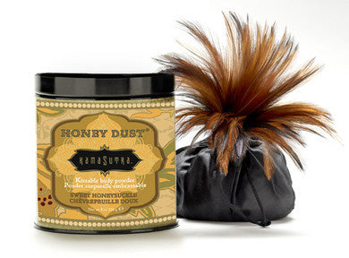 Kama Sutra Honey Dust Powder  Sweet Honeysuckle 8oz.