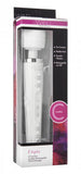 Utopia 10-function Cordless  Rechargeable Wand Massager  - White