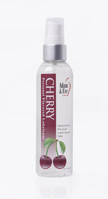 Adam and Eve Flavored  Lubricant - Cherry - 4 Oz.