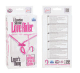 7-Function Silicone Love Rider Lover's Thong - Pink