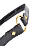 Fetish Fantasy Gold Ball Gag -  Black