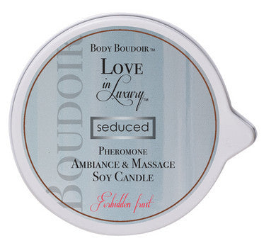 Body Boudoir Pheromone  Ambiance and Soy Massage  Candle - Forbidden Fruit