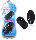 Wireless Remote Vibrating Egg - Black