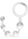 Hung Man Tools Anal Beads - Clear