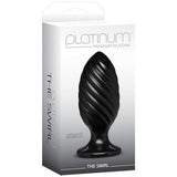 Platinum Premium Silicone -  the Swirl - Black