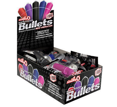 The Screaming O 3+1 Soft  Touch Bullets - Assorted  Colors - 20 Count Display