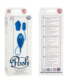 Posh 10-Function Silicone Pleasure Pack 2 - Blue