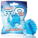 Screaming O Fingos Tips -  Blue - 12 Count Box