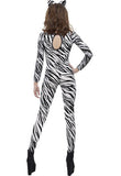 Zebra Print Bodysuit