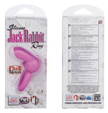 Silicone Jack Rabbit Ring - Pink