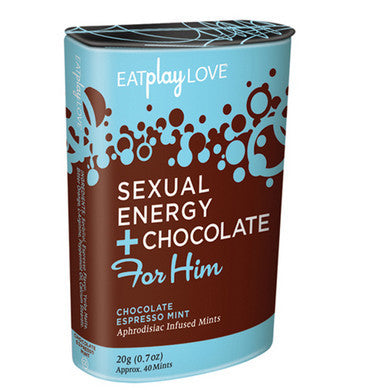 Sexual Energy+chocolate  for Him - Chocolate  Espresso Mints