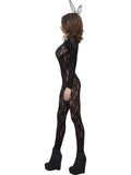 Lace Bodystocking - Black