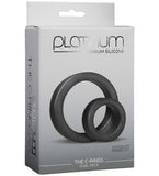 Platinum Silicone The C-Ring - Charcoal