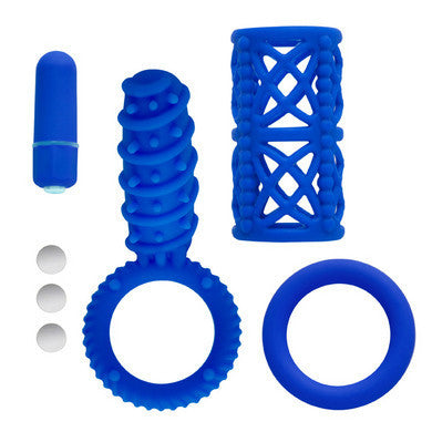 Simply Silicone 10X Couples Kit - Midnight Blue