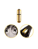 Fetish Fantasy Gold Vibrating  Micro G-string Set - Black