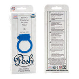 Posh Silicone Vibro Ring -  Blue