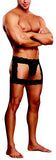 G-String Garter Short - Black - Small/Medium