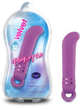 Blush Velvet G-Spot Mini Vibrator- Purple