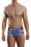 Jock Brief - Royal Blue-white  - Medium-large