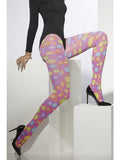 Opaque Tights - Pink -  One Size