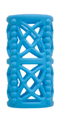 Simply Silicone Cock Cage - Sky Blue