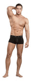 Bamboo Pouch Enhancer Short  - Black - Large