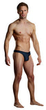 Radical Sport Zipper Thong -  Grey - Small-medium