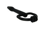 Silicone Cum-thru D-ring  Penis Plug