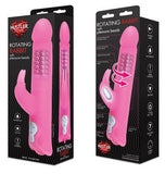 Rotating Rabbit with Pleasure  Beads - Pink