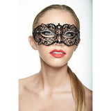 Venetian Elegant Black Mask