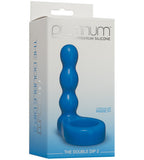 Platinum Premium Silicone - The Double Dip 2 - Blue