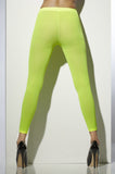 Footless Tights - Neon Green  Fv-37144