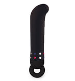 Blush Velvet G-Spot Mini Vibrator- Black
