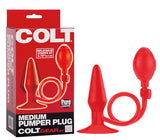 Colt Medium Pumper Plug - Red