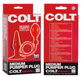 Colt Medium Pumper Plug - Red