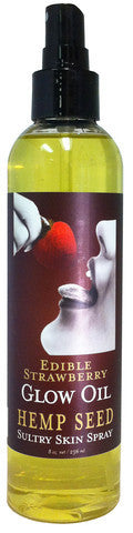 Strawberry Edible Glow Oil - 8 oz.