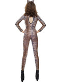 Tiger Print Bodysuit
