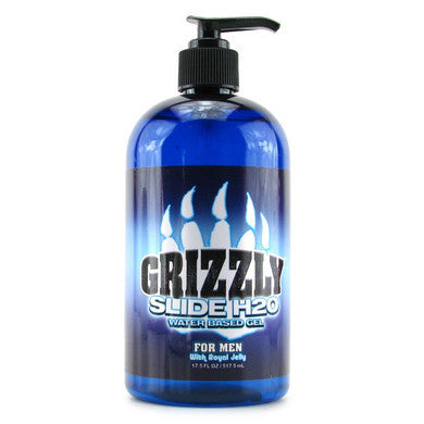 Grizzly Slide H2O Water-Based Gel - 17.5 oz.
