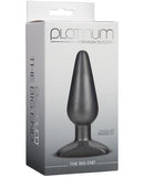 Platinum Premium Silicone The Big End - Charcoal