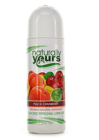 Naturally Yours Peach Cranberry - 4 oz.