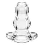 Double Tunnel Plug Large -  Clear