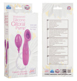 Waterproof Silicone Clitoral Pump - Pink