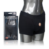 Packer Gear Black Boxer  Brief Harness - Large-Extra Large