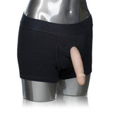 Packer Gear Black Boxer  Brief Harness - Large-Extra Large