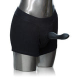 Packer Gear Black Boxer  Brief Harness - Large-Extra Large